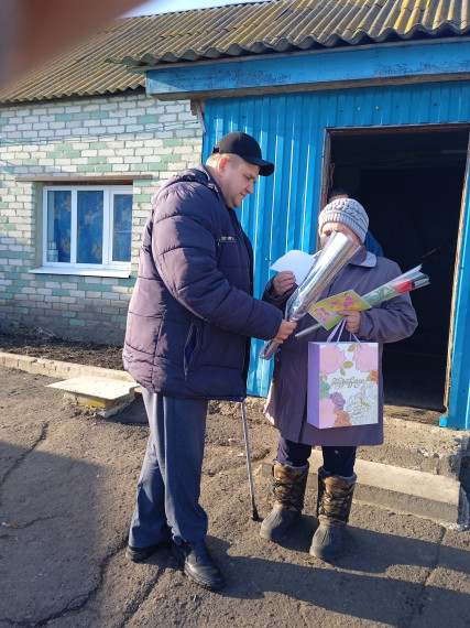 Глава Машкинского сельсовета  поздравил матерей участников специальной военной операции.